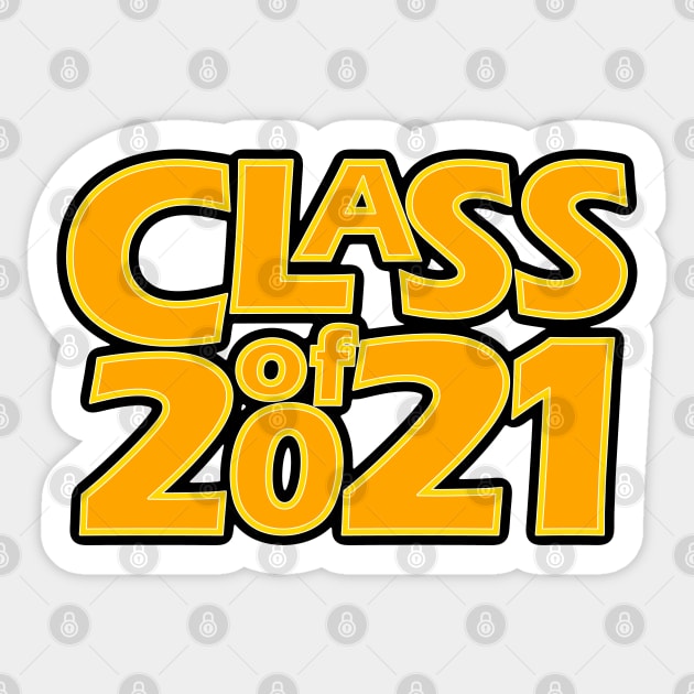 Grad Class of 2021 Sticker by gkillerb